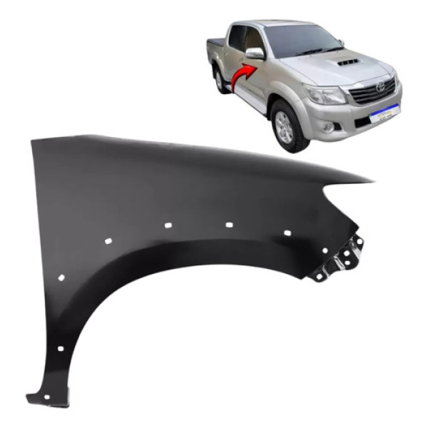 Paralama Toyota Hilux Sw4 2012 2013 2014 2015 Novo L.d