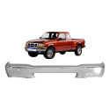 Parachoque Dianteiro Ford Ranger 1998 1999 A 2004 Com Furo Cromado