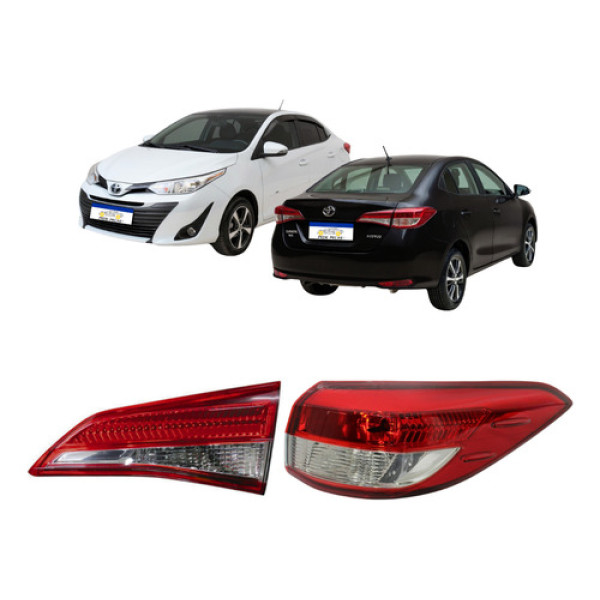 Kit Lanterna Tampa E Canto Toyota Yaris Sedan 2019 A 2025 Ld