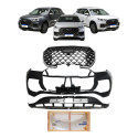 Kit Parachoque Spoiler Grade Tiggo 8 2023 2024 2025 2026 Preto