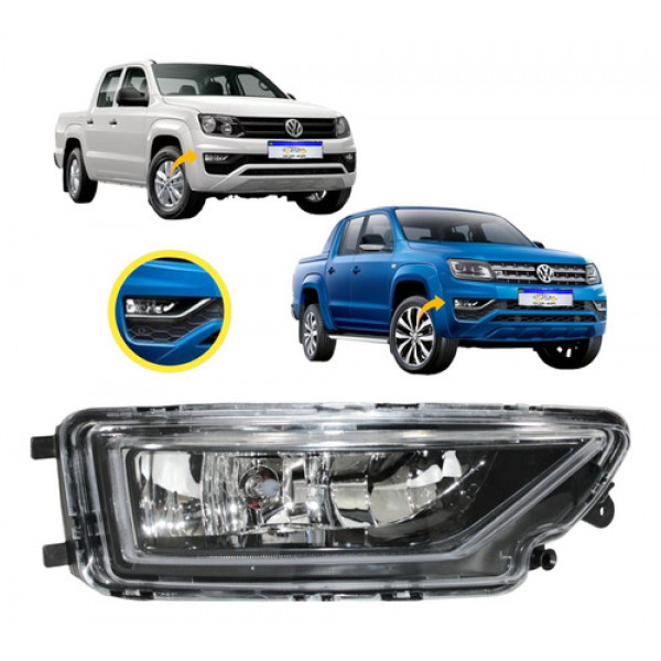 Farol Milha Vw Amarok 2017 2018 2019 2020 2021 2022 23 24 Ld