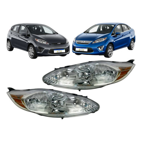 Par Farol Ford New Fiesta 2011 2012 2013