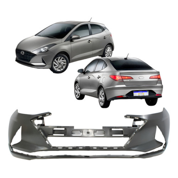 Parachoque Hyundai Hb20 2020 2021 2022 Preto