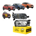 Kit Farol Direito Kwid 2023 A 2026 Superior E Inferior Direito/passageiro