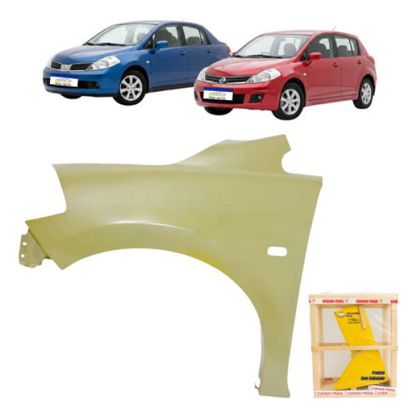 Paralama Nissan Tiida 2008 2009 2010 2011 2012 2013 L.e Novo