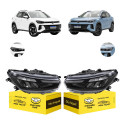 Par Farol Vw Tera 2025 2026 Regulagem Manual Com Led Novo Ambos Lados
