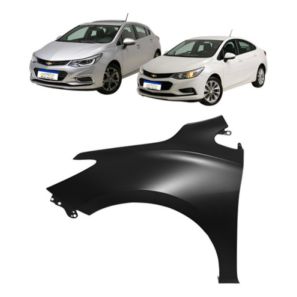 Paralama Dianteiro Cruze 2017 A 2023 Esquerdo Motorista Novo