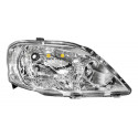 Farol Renault Logan Cromado 2011 2012 2013 Novo Ld