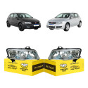 Par Farol Sinaleira Fiat Stilo 2008 2009 2010 2011 Cromado Ambos Lados