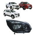 Farol Ld Chevrolet S10 Trailblazer 2012 A 2016 Mascara Negra Direito/passageiro