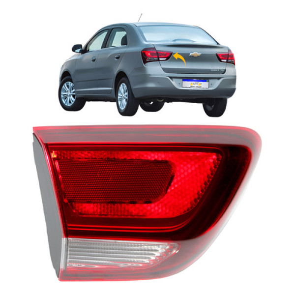 Lanterna Chevrolet Cobalt 2016 2017 2018 2019 2020 Tampa L.e - Esquerdo - Vermelho