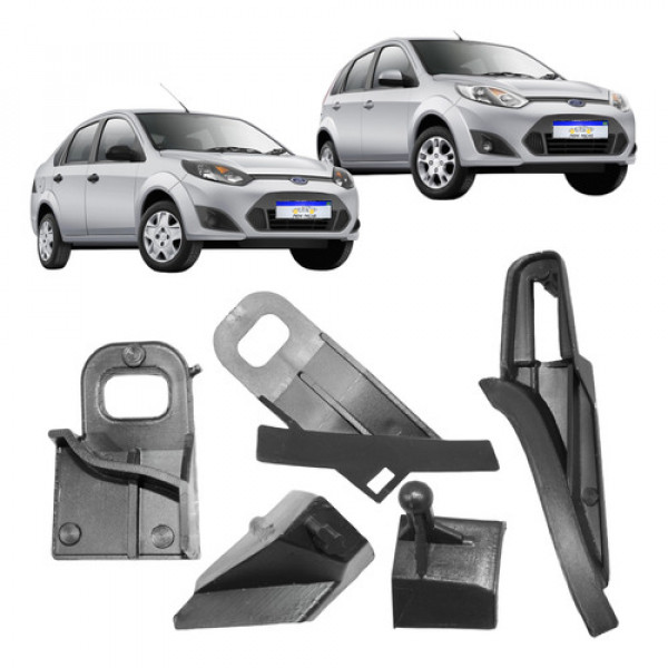 Kit Garra Farol Ford Fiesta Rocam 2010 2011 2012 2013 14 Ld