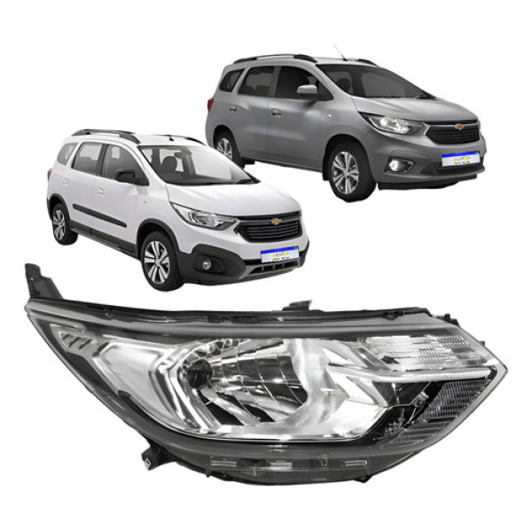 Farol Chevrolet Spin 2019 2020 2021 2022 2023 2024 Novo Ld Direito Farol Chevrolet Spin 2019 2020 2021 2022 2023 2024 Novo Ld Direito
