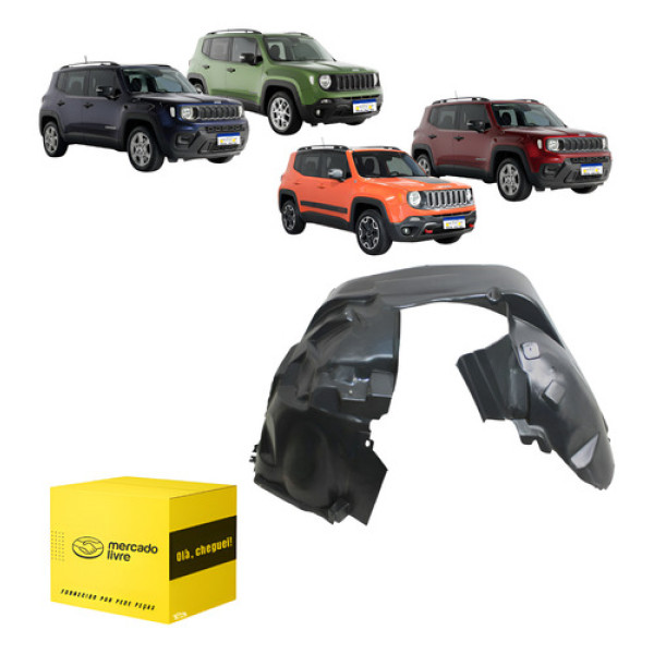 Parabarro Dianteiro Direito Renegade 2015 2016 2017 A 2025