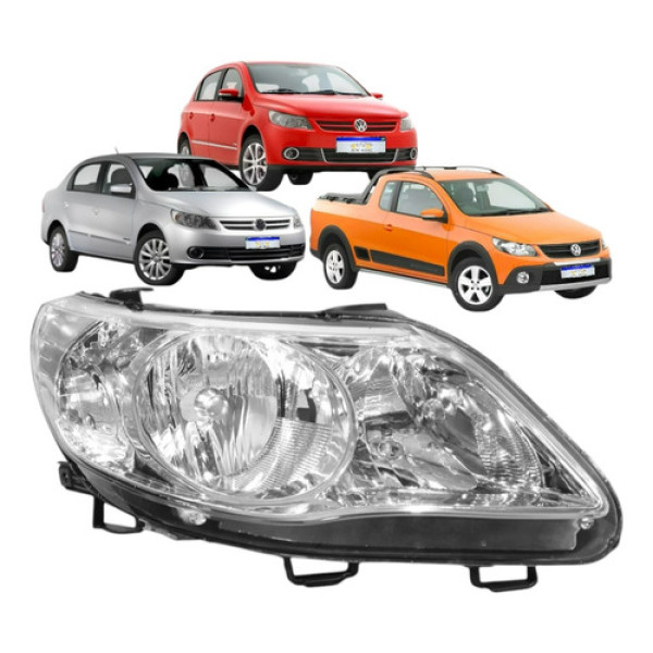 Farol Gol Voyage Saveiro G5 2009 2010 2011 2012 2013 Ld