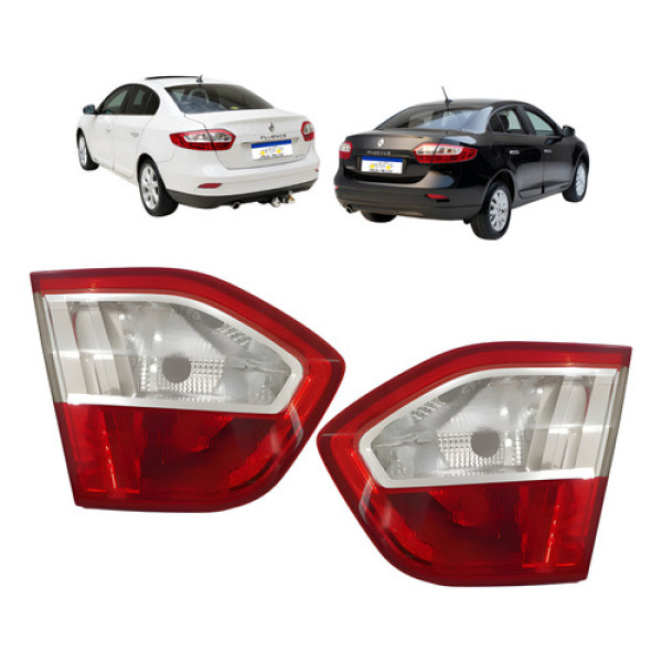 Par Lanterna Traseira Renault Fluence 2011 A 2016 S/led