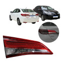 Lanterna Esquerdo Tampa Toyota Yaris Sedan 2019 A 2024 S/led