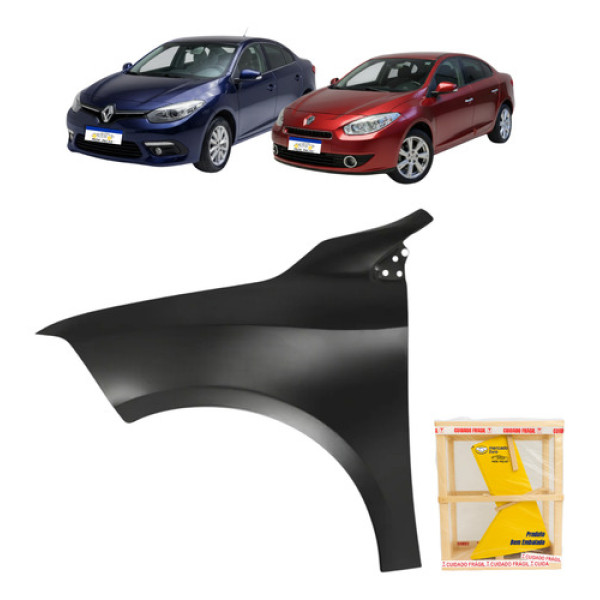Paralama Renault Fluence 2011 2012 2013 2014 A 2018 Gt Novo