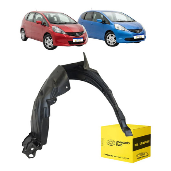 Parabarro Dianteiro Honda Fit Lx Cx Ex 2009 10 11 A 2014 Ld