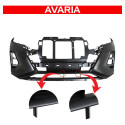 Parachoque Dianteiro Nissan Kicks 2022 23 24 2025 C/avaria Preto
