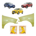 Par Paralama Fiat Palio 2010 2011 2012 Siena 2009 A 2016