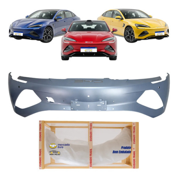 Parachoque Dianteiro Byd Seal Gs 2023 2024 2025 Novo Cinza