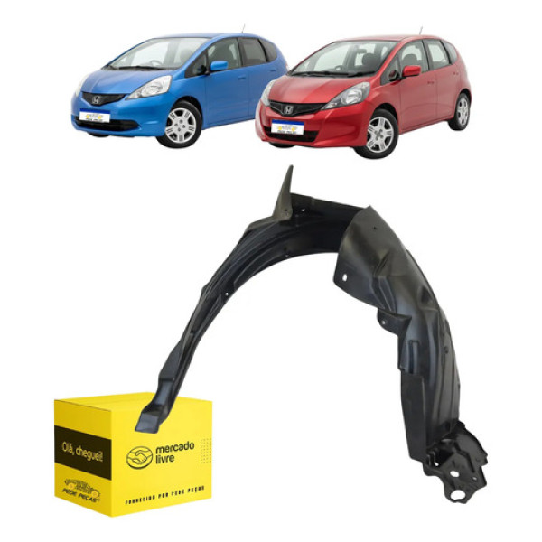 Parabarro Dianteiro Honda Fit Lx Cx Ex 2009 10 11 A 2014 Le