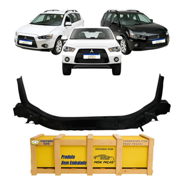 Painel Frontal Inferior Mitsubishi Outlander 2007 08 A 2013