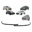 Saia Spoiler Bigode Inferior Peugeot 307 2007 A 2012 Novo - Preto