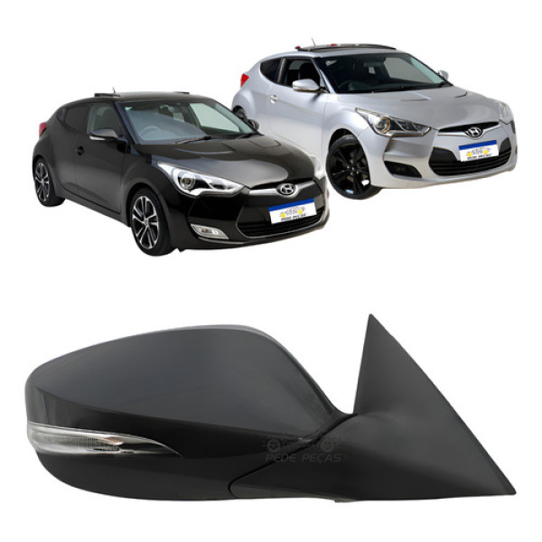 Retrovisor Direito Hyundai Veloster 2012 2013 Elétrico Direito