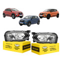 Par Farol Inferior Renault Kwid 2023 2024 2025 2026 Ambos Lados