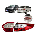 Par Lanterna Direita Canto Tampa Renault Fluence 2011 A 2016