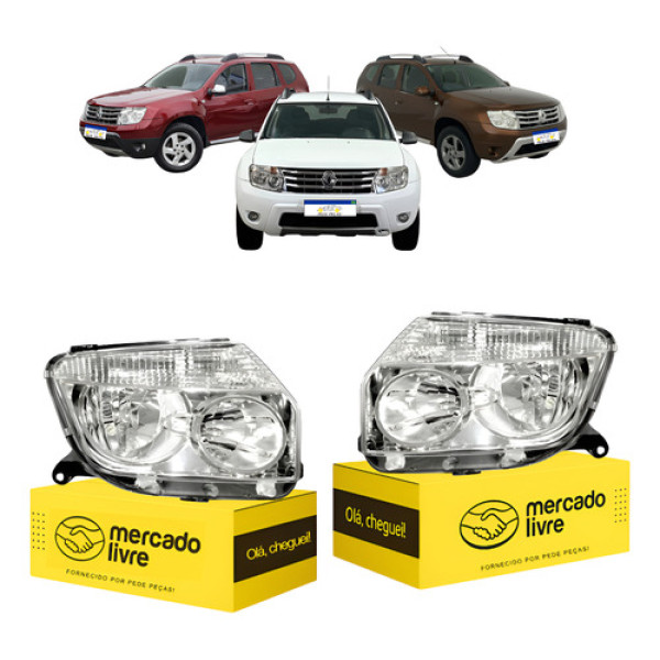 Par Farol Duster 2012 2013 2014 2015 Dynamique Expression Ambos Lados