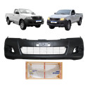 Parachoque Dianteiro Hilux Cs 2012 2013 2014 2015 Novo Preto
