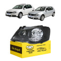 Farol Esquerdo Golf 2008 2009 2010 2011 2012 2013 M/negra Esquerdo/motorista