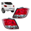 Par Lanterna Chevrolet Onix 2012 2013 2014 2015 2016 Fumê  Direito Vermelho