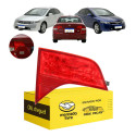 Sinaleira Tampa Honda Civic 2007 2008 2009 2010 2011 L.e Esquerdo/motorista Vermelho