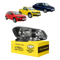 Farol Vw Gol Saveiro Voyage G6 2013 2014 2015 2016 Simples
