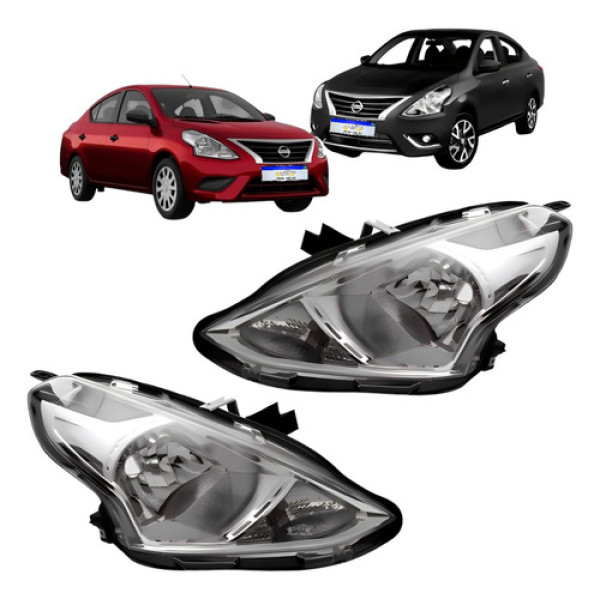 Par Farol Nissan Versa 2015 2016 2017 2018 2019 2020 2021