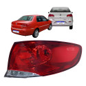 Lanterna Fiat Siena 2008 2009 2010 2011 2012 2014 2015 16 Ld Direito/passageiro Vermelho
