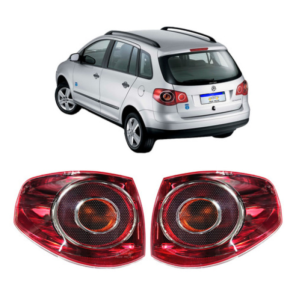 Par Lanterna Volkswagen Spacefox 06 2007 2008 2009 2010 Nova