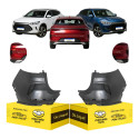 Par Parachoque Traseiro Byd Song Plus 2023 2024 2025 Novo