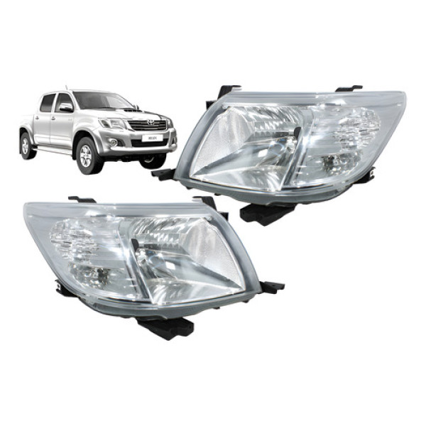 Par Farol Hilux Full Sr Srv Top Std Srv Limited Edition Novo Esquerdo