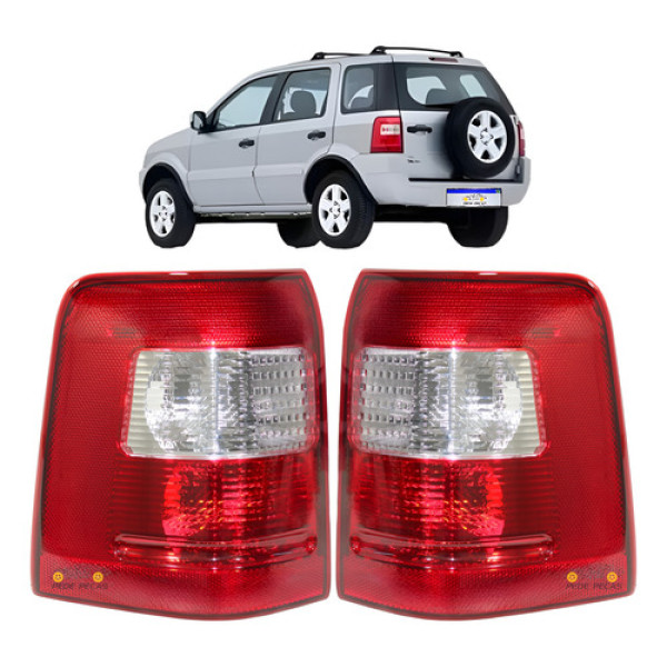 Par Lanterna Traseira Ford Ecosport 2003 2004 2005 2006 2007