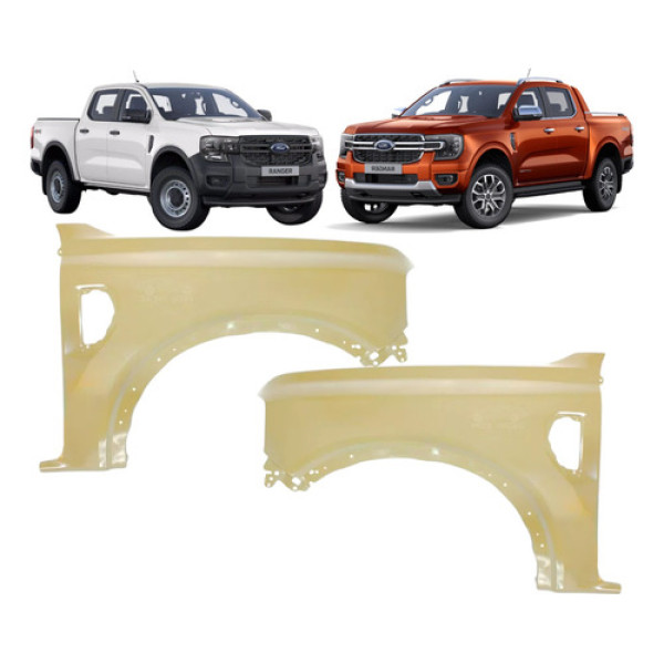 Paralama Dianteiro Ford Ranger 2023 2024 2025