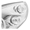 Farol Renault Master 2013 2014 A 2022 Cromado S/auxiliar Le Esquerdo/motorista