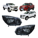 Par Farol Mascara Negra S10 Trailblazer 2012 A 2016
