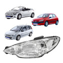 Farol Peugeot 206 2000 2001 2002 2003 2004 2005 A 2010 Le - Esquerdo