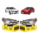 Farol Nissan Sentra Sl S Sv 2017 2018 2019 2020 Par