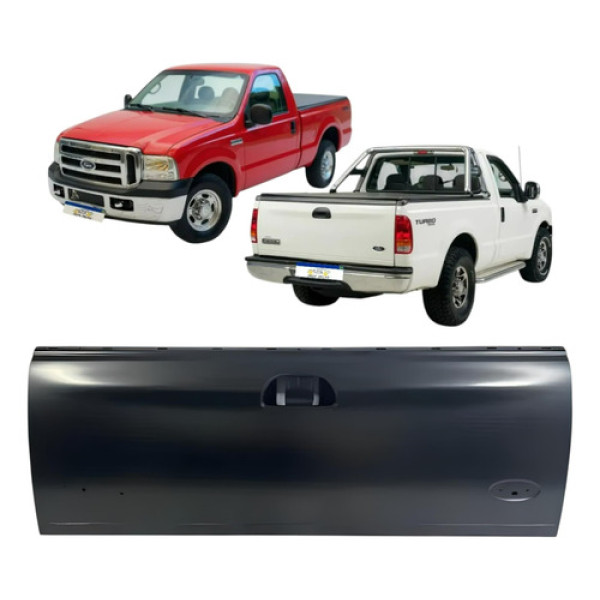 Tampa Traseira Ford F250 F350 F4000 1999 2000 A 2012 Caçamba Preto Tampa Traseira Ford F250 F350 F4000 1999 2000 A 2012 Caçamba Preto